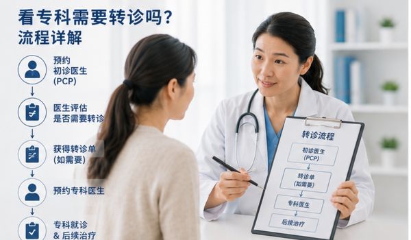 看专科Specialist要转诊吗？流程详解