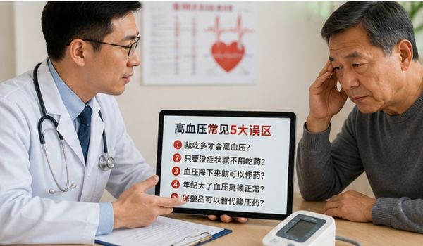 高血压不只是盐吃太多：华人常见的5大误区
