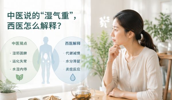 中医说的"湿气重"，西医怎么解释？