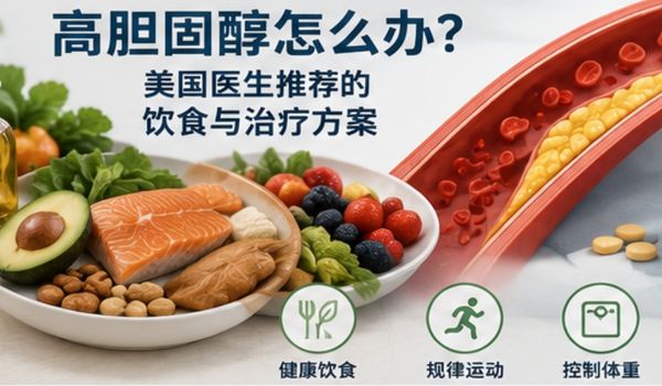 高胆固醇怎么办？美国医生推荐的饮食与治疗方案
