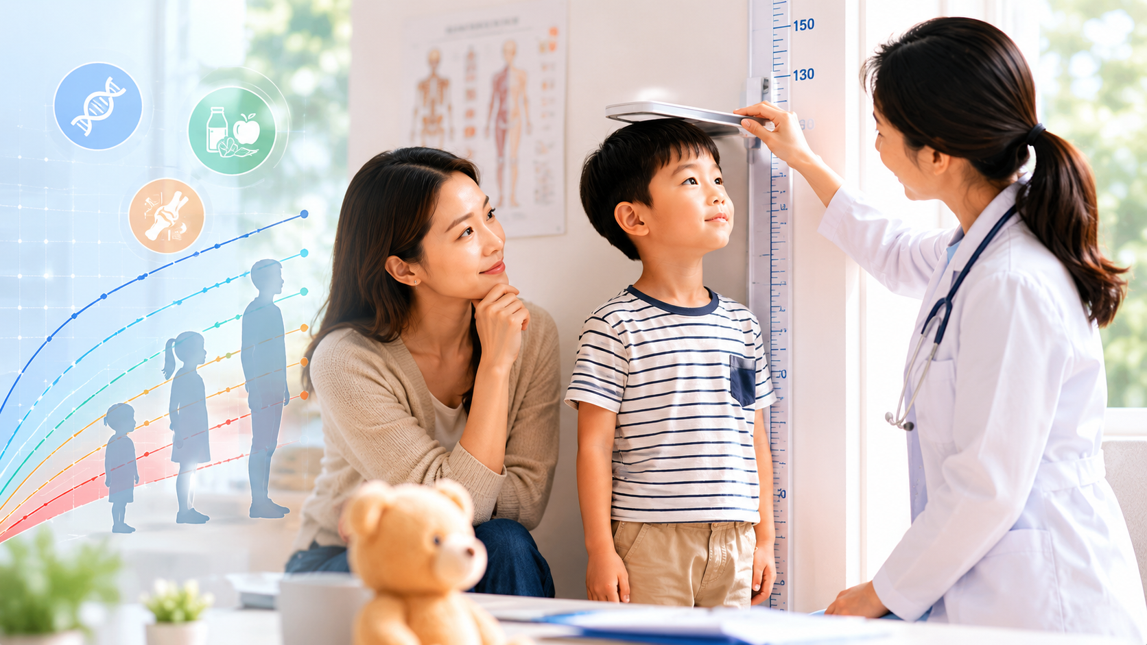 华人小孩个子矮，是基因还是营养？美国儿科生长曲线Percentile完整解读
