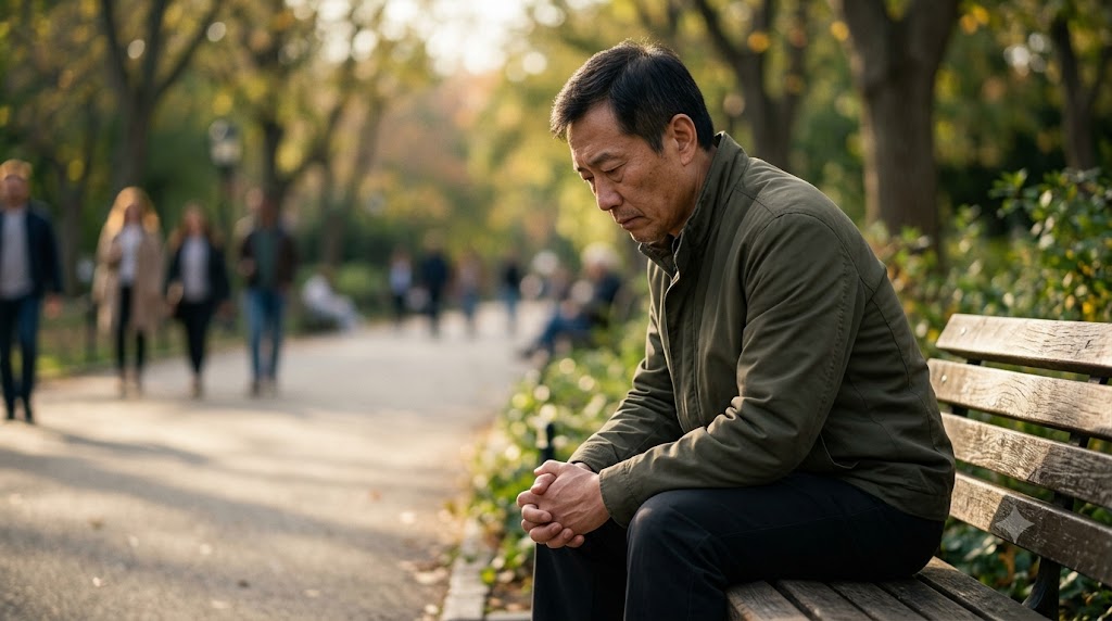 华人中年男性"沉默的抑郁"：为什么他们从不开口求助